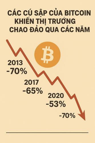 Các cú sập của Bitcoin