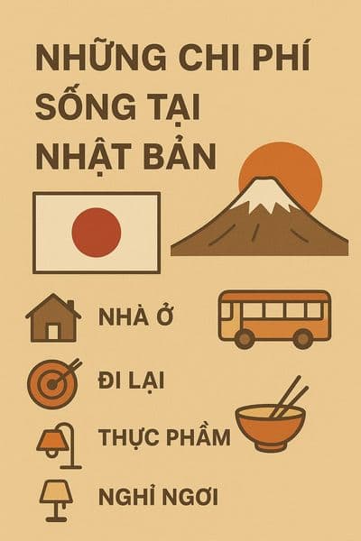 CHI PHÍ SỐNG TẠI NHẬT BẢN