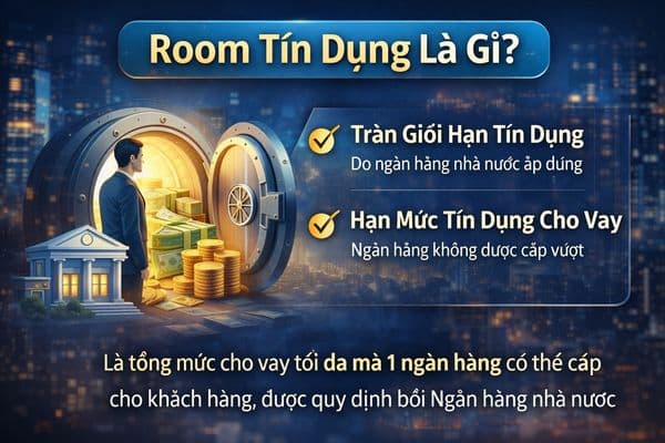 Room tín dụng là gì? Nhà đầu tư cá nhân cần hiểu gì để không “đi sai nhịp”