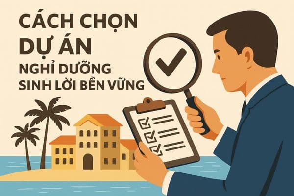 Cách chọn dự án nghỉ dưỡng sinh lời bền vững