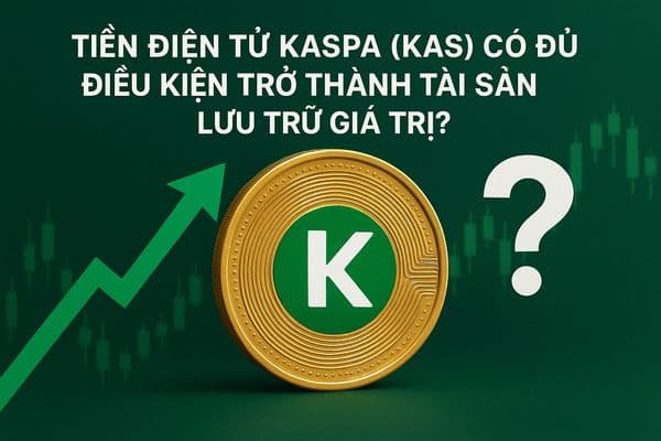 Tiền điện tử Kaspa (KAS) có đủ điều kiện trở thành tài sản lưu trữ giá trị? Góc
