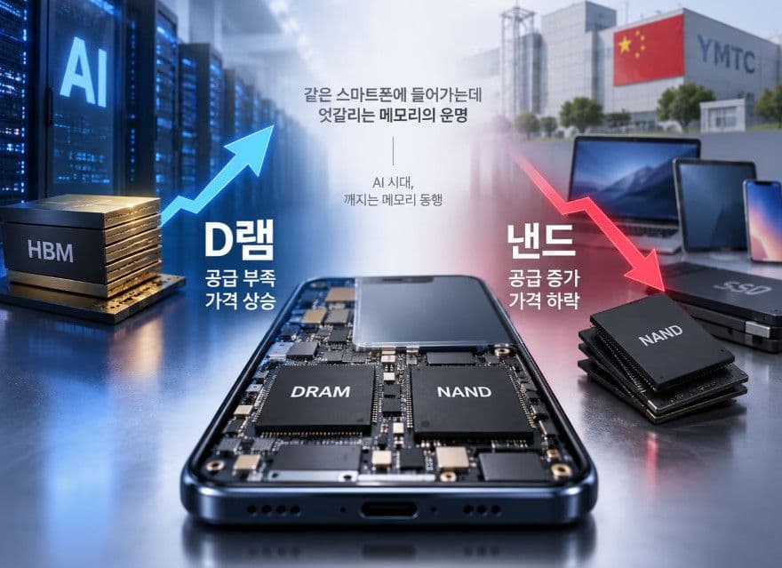 DRAM và NAND không còn cùng chu kỳ: AI đang làm đảo lộn thị trường bộ nhớ