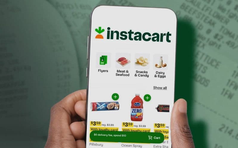 Cổ phiếu Instacart tăng 8% trước tin đàm phán bán mình cho DoorDash với giá 17 tỷ USD