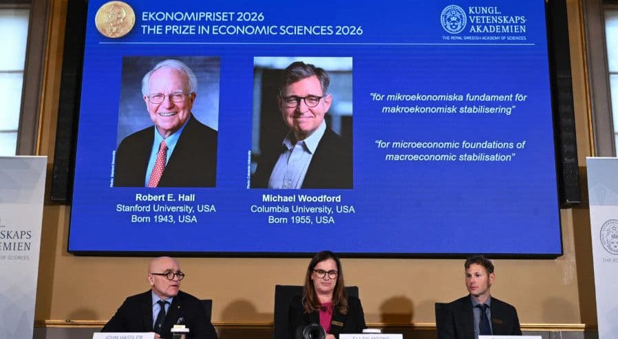 Nobel Kinh tế 2026 gọi tên Robert E. Hall và Michael Woodford: Nền tảng mới cho chính sách ổn định kinh tế