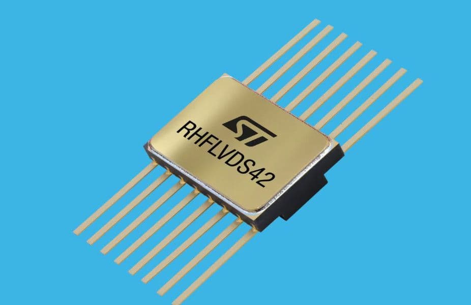 STMicroelectronics ra mắt chip truyền thông không gian tốc độ 600 Mbps, tăng cường khả năng chống bức xạ