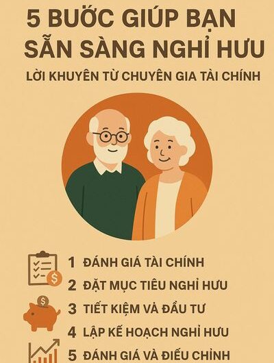 5 Bước giúp bạn sẵn sàng nghỉ hưu - Lời khuyên từ chuyên gia tài chính