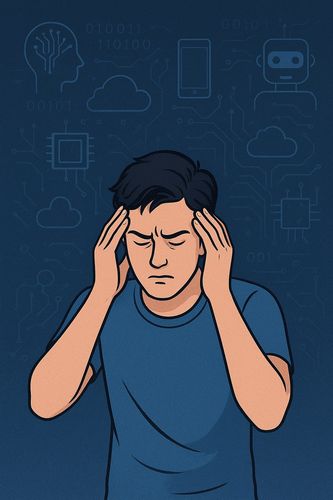 Áp lực của giới trẻ trong thời đại ai và công nghệ số