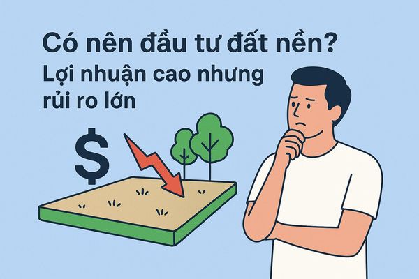 Có nên đầu tư đất nền ? Lợi nhuận cao nhưng rủi ro lớn