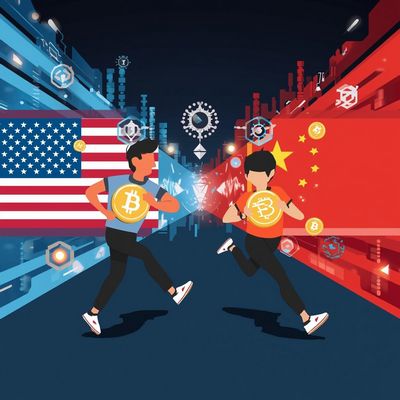 Cuộc chạy đua tiền điện tử giữa mỹ và trung quốc