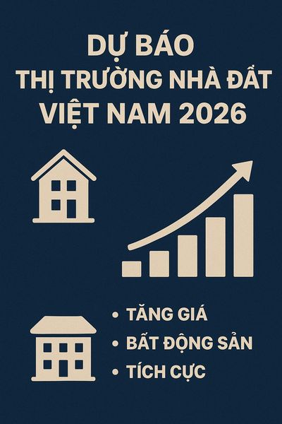 Dự báo thị trường nhà đất Việt Nam 2026: Xu hướng, cơ hội và rủi ro cần chú ý