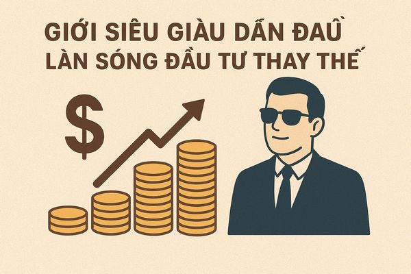 Giới siêu giàu dẫn đầu làn sóng đầu tư thay thế trị giá 32 nghìn tỷ USD
