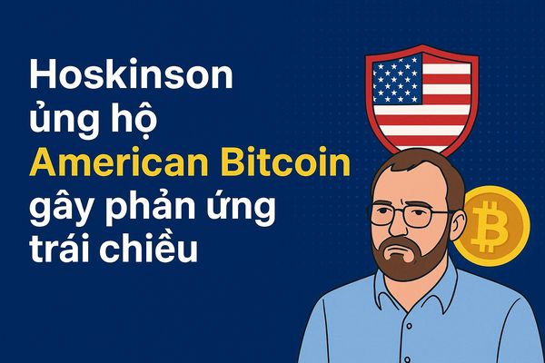 Hoskinson ủng hộ American Bitcoin gây phản ứng trái chiều - ADA biến động mạnh