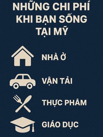 Những chi phí khi bạn sống tại Mỹ - Những điều cần biết khi bạn có ý định định cư Mỹ