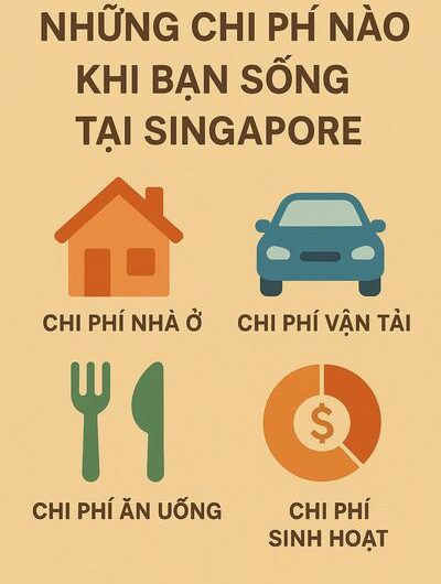 Những chi phí nào khi bạn sống tại Singapore?