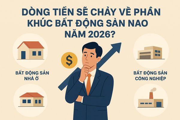 Dòng tiền sẽ chảy về phân khúc bất động sản nào năm 2026?