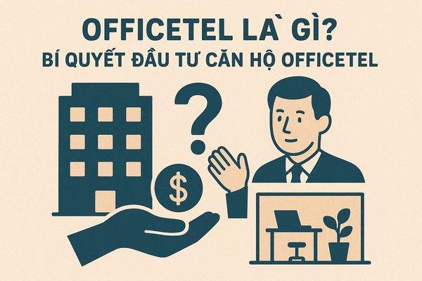 Officetel là gì? Bí quyết đầu tư căn hộ Officetel an toàn và sinh lời bền vững