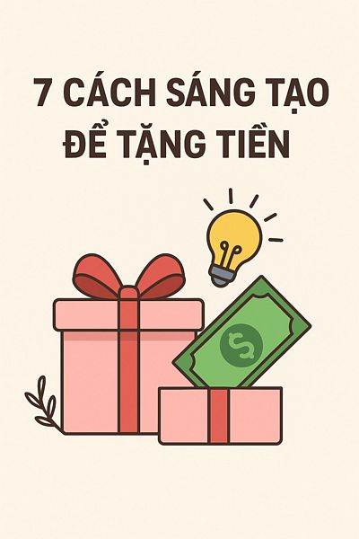 7 Cách sáng tạo để tặng tiền - Ý tưởng độc đáo cho mọi dịp lễ, sinh nhật và sự kiện đặc biệt