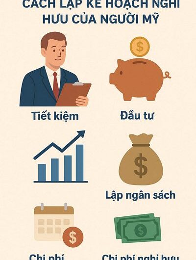 Cách lập kế hoạch nghỉ hưu của người mỹ