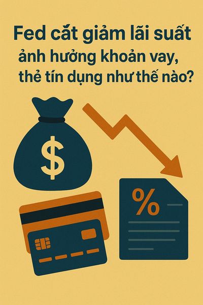 Fed cắt giảm lãi suất ảnh hưởng khoản vay, thẻ tín dụng như thế nào? Fed cắt giảm lãi suất ảnh hưởng khoản vay, thẻ tín dụng như thế nào?