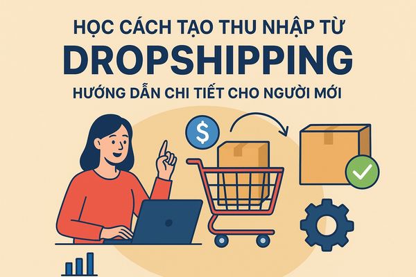 Học cách tạo thu nhập từ Dropshipping: Hướng dẫn chi tiết cho người mới