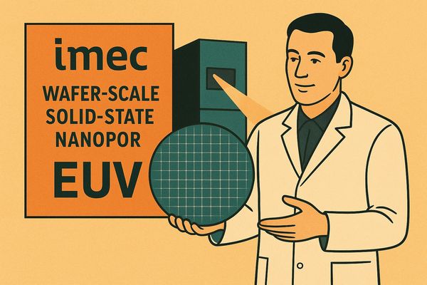 Imec trình diễn công nghệ nanopore thể rắn quy mô wafer bằng EUV Imec trình diễn công nghệ nanopore thể rắn quy mô wafer bằng EUV