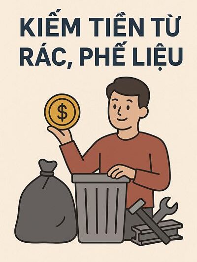 Kiếm tiền từ rác, phế liệu: khi thứ bỏ đi trở thành cơ hội làm giàu
