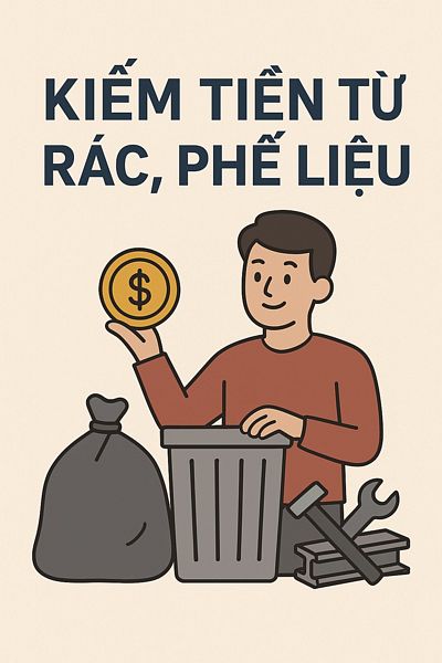 Kiếm tiền từ rác, phế liệu: khi thứ bỏ đi trở thành cơ hội làm giàu Kiếm tiền từ rác, phế liệu: khi thứ bỏ đi trở thành cơ hội làm giàu
