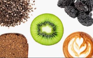 Kiwi, hạt chia và cà phê: Những thực phẩm bất ngờ giúp giảm táo bón theo khoa học