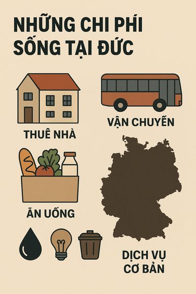 Những chi phí sống tại Đức Những chi phí sống tại Đức