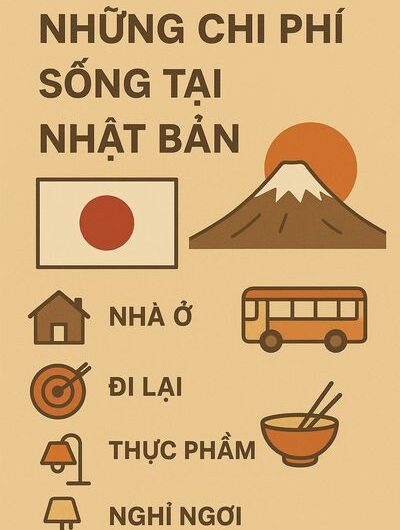 Những chi phí sống tại Nhật Bản