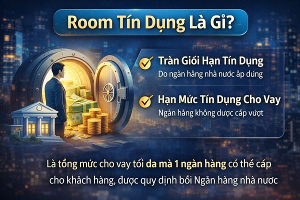 Room tín dụng là gì? Nhà đầu tư cá nhân cần hiểu gì để không “đi sai nhịp” thị trường