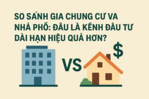So sánh giá chung cư và nhà phố: Đâu là kênh đầu tư dài hạn hiệu quả hơn?