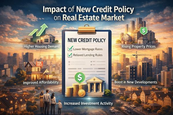 Tác động của chính sách tín dụng mới đến thị trường bất động sản: Cơ hội hay thách thức? Tác động của chính sách tín dụng mới đến thị trường bất động sản: Cơ hội hay thách thức?