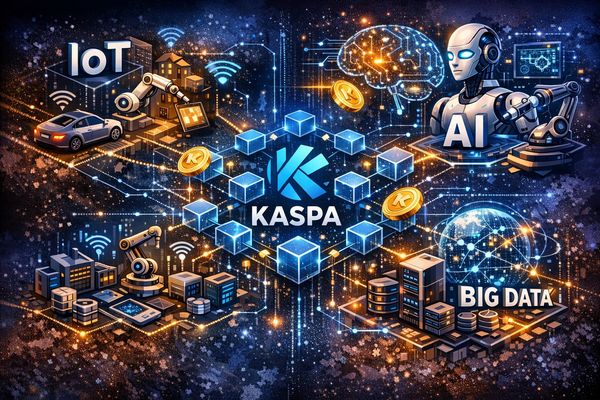 Tích hợp Kaspa vào hệ sinh thái công nghệ khác: IoT, AI, Big Data