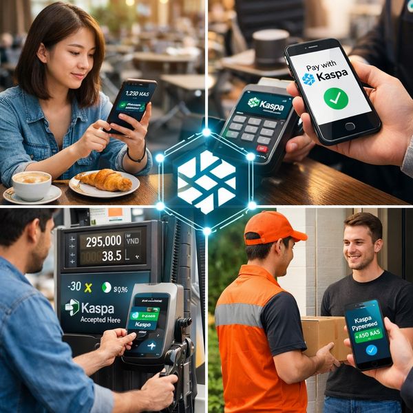 Ứng dụng thực tiễn của Kaspa trong giao dịch hàng ngày